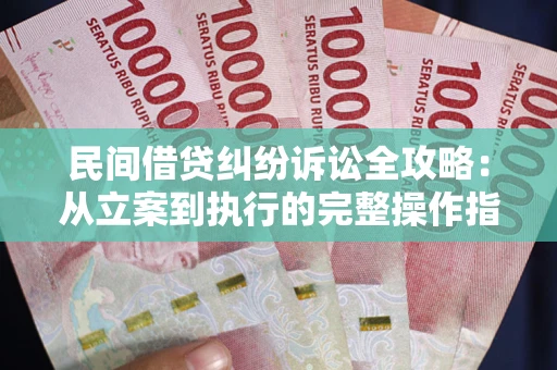 武汉民间借贷纠纷诉讼全攻略：从立案到执行的完整操作指南