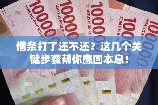 武汉借条打了还不还？这几个关键步骤帮你赢回本息！