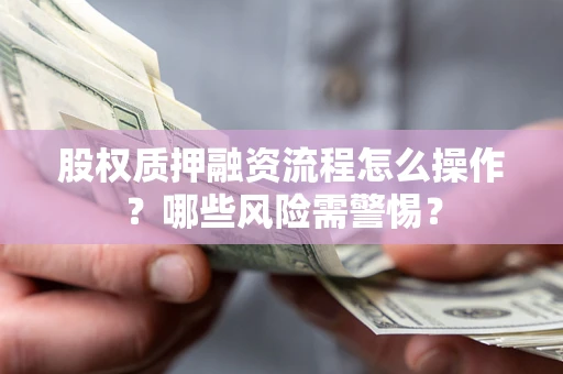 武汉股权质押融资流程怎么操作？哪些风险需警惕？