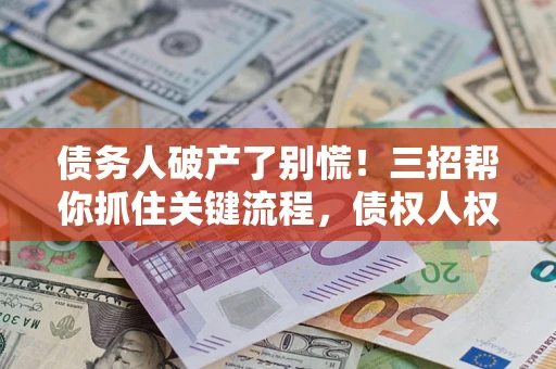 武汉债务人破产了别慌！三招帮你抓住关键流程，债权人权益不再缩水