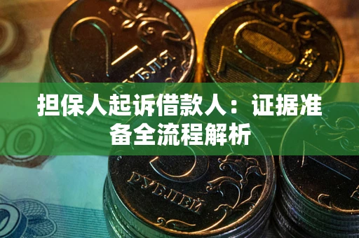 武汉担保人起诉借款人：证据准备全流程解析