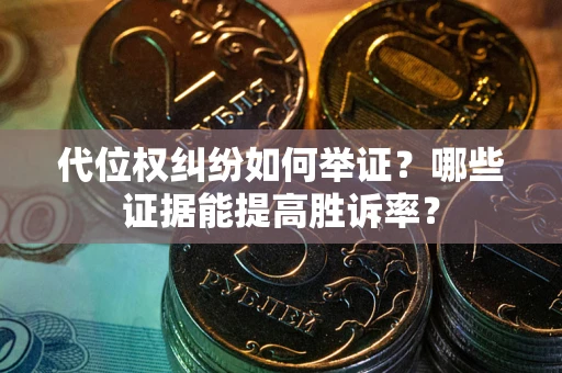武汉代位权纠纷如何举证？哪些证据能提高胜诉率？