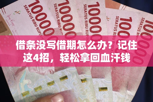 武汉借条没写借期怎么办？记住这4招，轻松拿回血汗钱