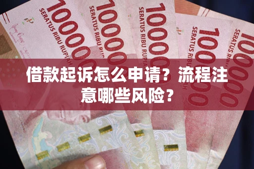 武汉借款起诉怎么申请？流程注意哪些风险？